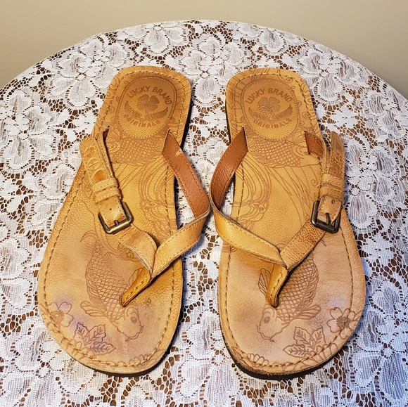 Lucky Brand Shoes - Lucky Brand Flip Flops/ Sandles with Buckles